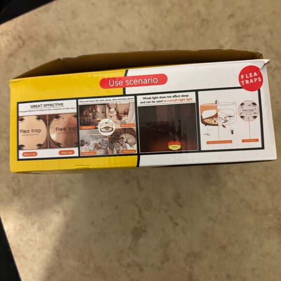 NEW Flea Trap for Inside Your Home with Light Refills and Sticky Pad - Picture 6 of 7
